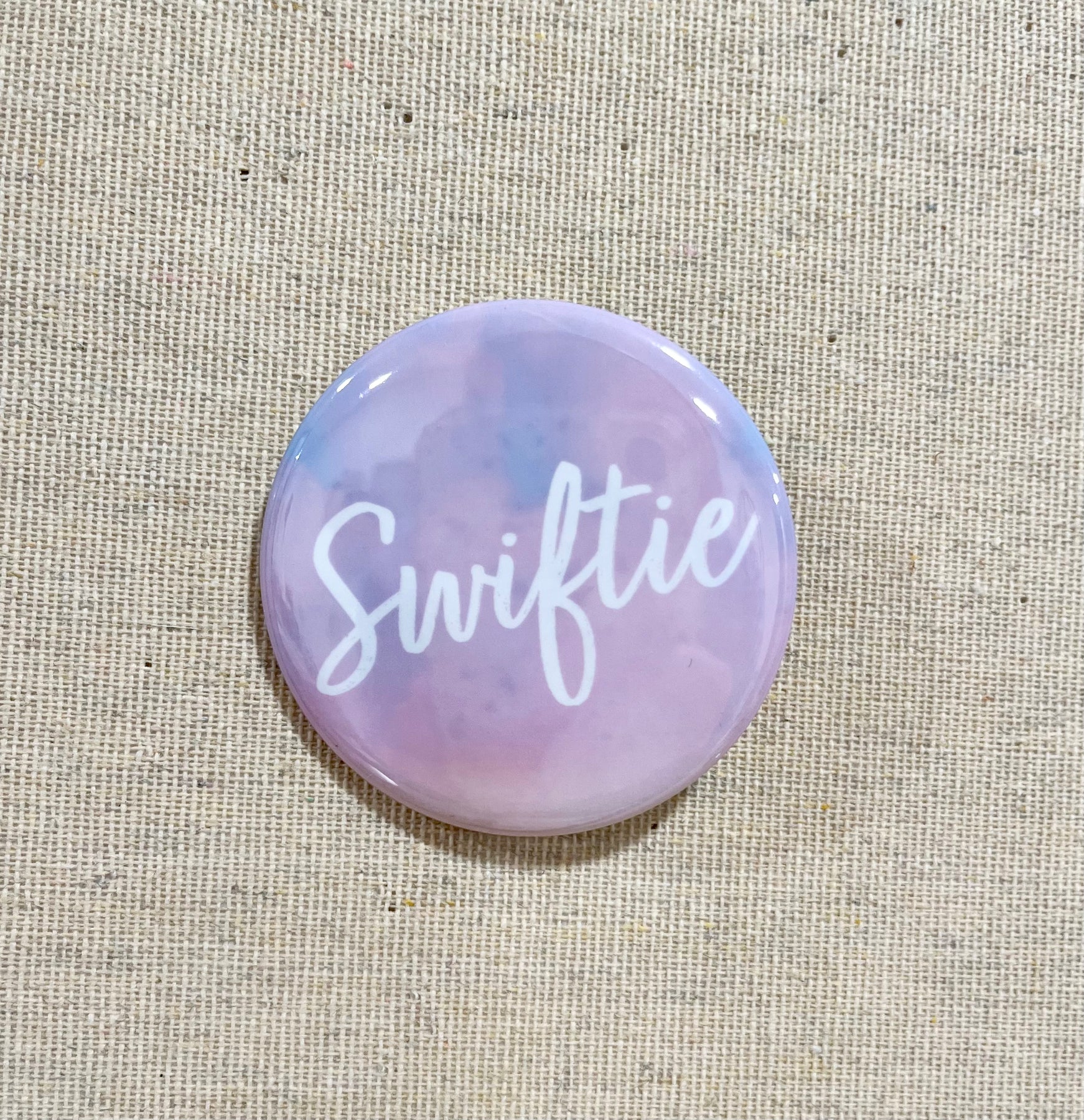 Swiftie Button // Taylor Swift Eras Tour Fan Art Merch