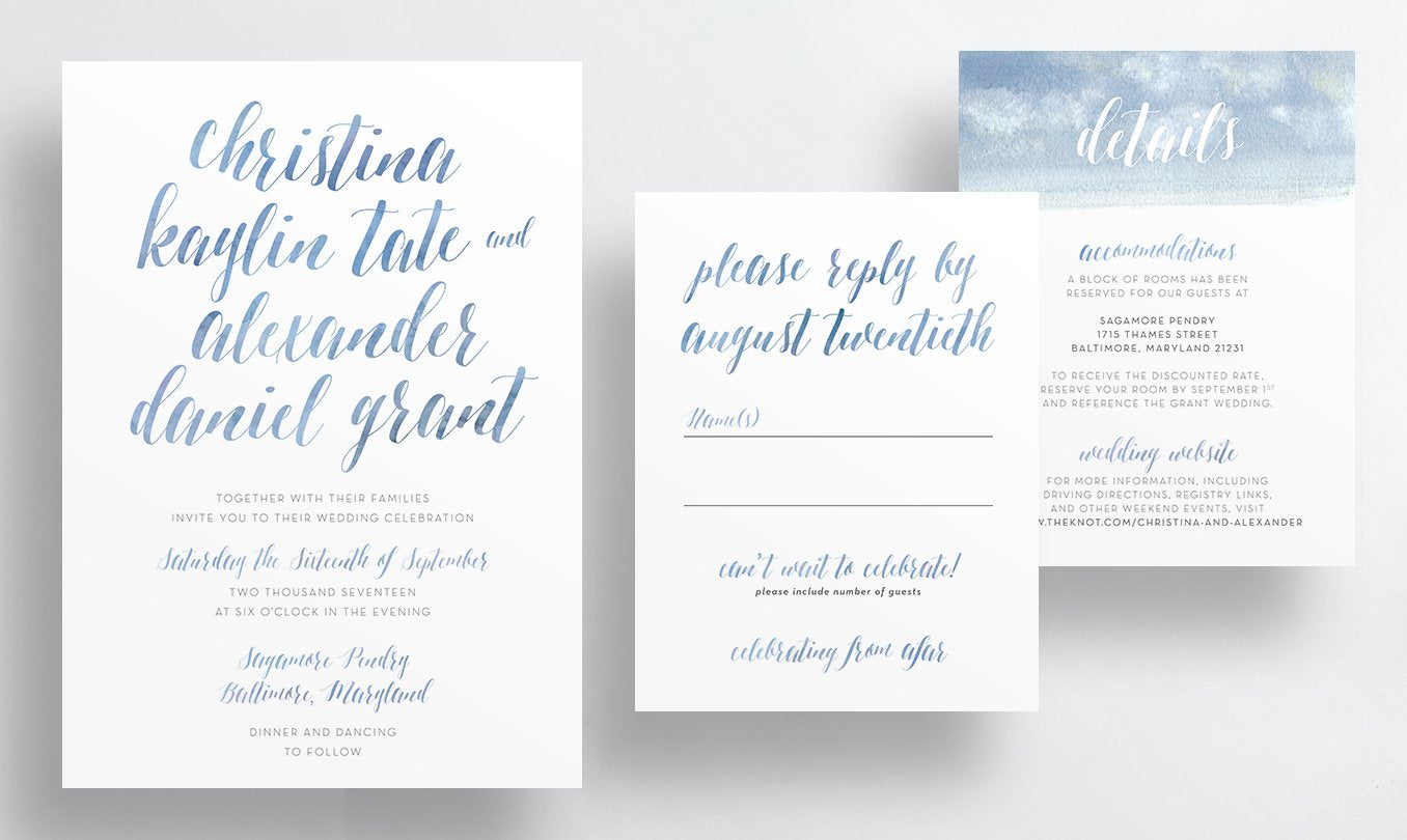 Watercolor Calligraphy – dunkirkdesigns