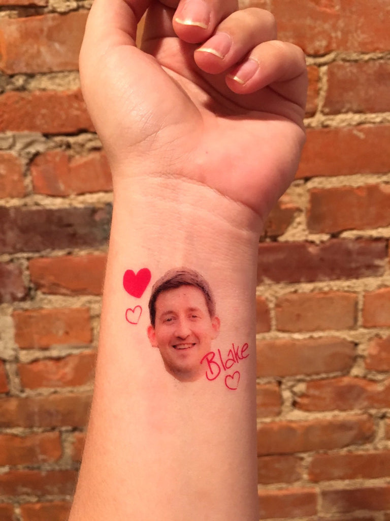 temporary tattoo // groom photo // custom – dunkirkdesigns